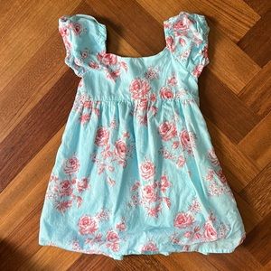 Janie and Jack Blue floral dress
